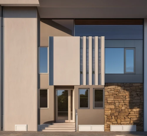 modern house,modern architecture,block balcony,dunes house,glass facade,3d rendering,facade panels,window frames,contemporary,cubic house,residential house,two story house,stucco frame,stucco wall,house wall,exterior decoration,exposed concrete,modern building,kirrarchitecture,new housing development,Photography,General,Realistic