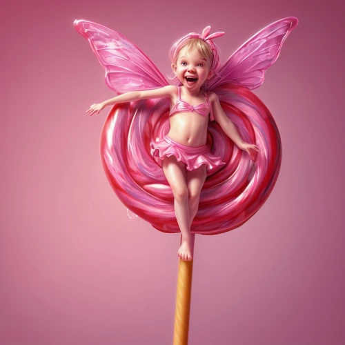 child fairy,lollipops,little girl fairy,cupid,little girl twirling,lollypop,lollipop,cupido (butterfly),evil fairy,iced-lolly,baton twirling,rosa ' the fairy,diaper pin,sugar candy,twirling,rosa 'the fairy,fairy,little girl with balloons,little girl ballet,candy sticks,Conceptual Art,Fantasy,Fantasy 01