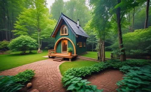 house in the forest,miniature house,forest chapel,wood doghouse,fairy house,small cabin,children's playhouse,little house,wooden house,home landscape,beautiful home,tree house hotel,fairy door,tree house,small house,summer cottage,germany forest,green forest,fairy village,log cabin,Photography,General,Realistic
