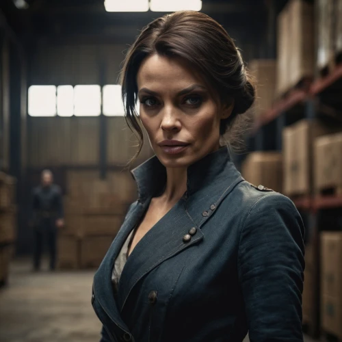 katniss,female doctor,policewoman,head woman,laurel,vesper,trench coat,femme fatale,huntress,detective,overcoat,catarina,business woman,sofia,secret agent,businesswoman,special agent,arrow set,agent,woman holding gun,Photography,General,Cinematic