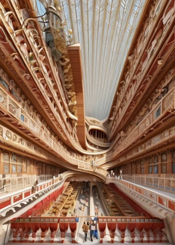 very large floating structure,multistoreyed,wooden construction,hall of supreme harmony,ceiling construction,leek greenhouse,archidaily,musei vaticani,salt extraction,chinese architecture,costa concordia,salt farming,celsus library,abacus,kirrarchitecture,buddha tooth relic temple,pipe organ,maximilianeum,roof structures,athens art school