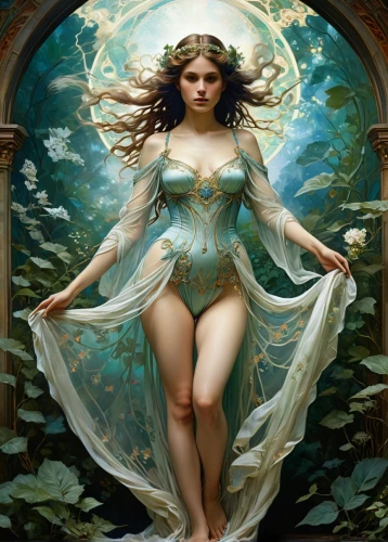 faerie,faery,fairy queen,dryad,fantasy art,the enchantress,fae,fantasy portrait,fantasy woman,fairy,baroque angel,secret garden of venus,mystical portrait of a girl,fantasy picture,flower fairy,rosa 'the fairy,garden fairy,virgo,sorceress,rusalka,Conceptual Art,Fantasy,Fantasy 05