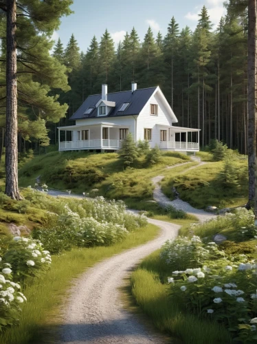 house in the forest,summer cottage,danish house,country cottage,home landscape,house in mountains,small cabin,cottage,house in the mountains,lonely house,country house,small house,the cabin in the mountains,little house,beautiful home,holiday home,scandinavian style,farm house,inverted cottage,summer house