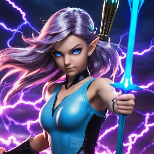 monsoon banner,symetra,lightning,show off aurora,violet head elf,lightning bolt,elsa,power icon,nova,goddess of justice,aqua,cg artwork,bolts,blue enchantress,edit icon,thunderbolt,electro,elza,huntress,winterblueher,Photography,General,Realistic