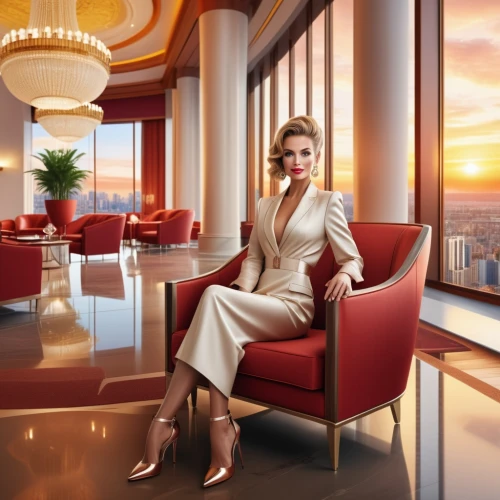 businesswoman,concierge,business woman,maybach 62,art deco background,maybach 57,bussiness woman,luxury hotel,largest hotel in dubai,art deco woman,tallest hotel dubai,lincoln cosmopolitan,business angel,business women,business girl,digital compositing,chaise lounge,advertising figure,hotel riviera,businesswomen,Photography,General,Realistic