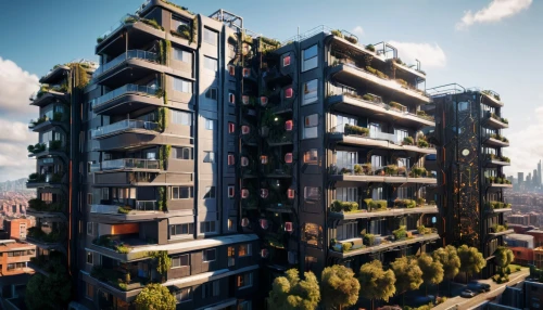 apartment block,block balcony,apartment blocks,apartment building,residential tower,sky apartment,urban towers,apartment-blocks,condominium,apartments,mixed-use,apartment buildings,eco-construction,skyscapers,highrise,balconies,habitat 67,apartment complex,urban design,urban development,Photography,General,Sci-Fi