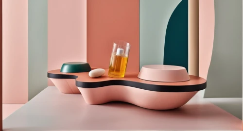 cosmetics counter,kitchenware,copper utensils,cosmetics,stylized macaron,cosmetic brush,copper vase,kitchen utensils,ceramics,fragrance teapot,copper cookware,vases,copper tape,toothbrush holder,makeup brushes,gold-pink earthy colors,tableware,utensils,women's cosmetics,clay packaging,Photography,General,Realistic