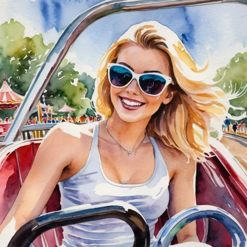 girl in car,convertible,porsche 356,girl and car,woman in the car,nash metropolitan,sunglasses,aviator sunglass,mercedes-benz 300 sl,mercedes-benz 300sl,vespa,car rental,mercedes benz 190 sl,cabrio,elle driver,volkswagen beetle,porsche 356/1,alfa romeo spider,a girl's smile,austin-healey sprite,Illustration,Paper based,Paper Based 25