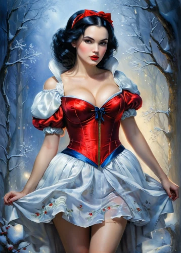 christmas pin up girl,pin up christmas girl,snow white,queen of hearts,fantasy woman,valentine pin up,retro pin up girl,pin-up girl,pin up girl,valentine day's pin up,suit of the snow maiden,pinup girl,red riding hood,retro pin up girls,fairy tale character,pin ups,fantasy art,pin-up girls,pin up,pin-up,Conceptual Art,Daily,Daily 32