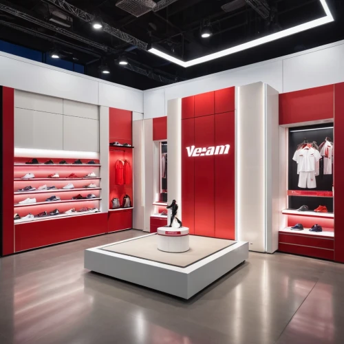 walk-in closet,shoe store,decathlon,retail,red milan,showroom,storefront,the shop,puma,store,product display,women's closet,shop,store front,precision sports,closet,sports wall,sportswear,showcase,vitrine,Photography,General,Realistic