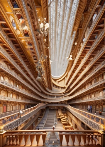 wooden construction,pipe organ,wooden beams,wood structure,boston public library,bookshelves,bookstore,piano books,organ pipes,celsus library,shelving,wooden church,wooden roof,book wall,main organ,bookcase,the ark,wooden pencils,book store,archidaily