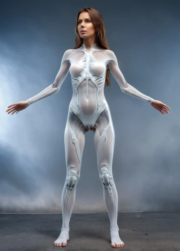 bodypaint,humanoid,bodypainting,body painting,articulated manikin,exoskeleton,photo session in bodysuit,cyborg,sprint woman,human body,3d figure,protective suit,neon body painting,space-suit,the human body,silver,a wax dummy,biomechanical,porcelaine,biomechanically,Photography,General,Realistic