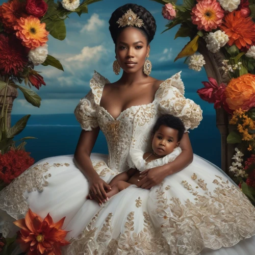 capricorn mother and child,royalty,album cover,queen,godmother,queen crown,mother of the bride,queen s,wedding icons,mother earth,mother and father,flower girl,prince and princess,mother and daughter,queen bee,beautiful african american women,mother's,mother,mother and baby,the mother will have to,Photography,General,Fantasy