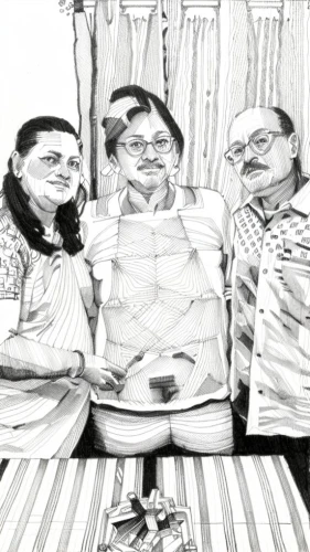 mother and grandparents,mukesh ambani,caricature,png transparent,pensioners,the three wise men,mns,three wise men,gesneriad family,pencil art,mridangam,pencil drawings,pencil drawing,pencil and paper,three friends,jawaharlal,transparent image,hospital staff,three wise monkeys,bihar,Design Sketch,Design Sketch,Hand-drawn Line Art