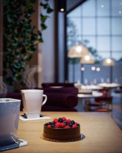 3d render,3d rendering,render,3d rendered,coffee and cake,black forest cake,fika,cinema 4d,sachertorte,cake stand,coffee shop,café,cafe,low poly coffee,crown render,pastry shop,the coffee shop,tearoom,coffeehouse,parisian coffee