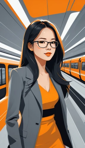 the girl at the station,fashion vector,background vector,bussiness woman,vector graphics,vector illustration,women in technology,sprint woman,railroad engineer,travel woman,vector graphic,vector art,vector people,illustrator,mobile video game vector background,vector image,channel marketing program,vector girl,adobe illustrator,game illustration,Illustration,Vector,Vector 01