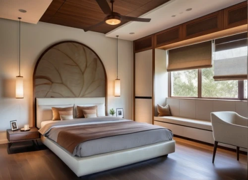 canopy bed,japanese-style room,modern room,contemporary decor,sleeping room,guest room,interior modern design,modern decor,room divider,luxury home interior,great room,boutique hotel,bedroom,bamboo curtain,stucco ceiling,interior design,guestroom,stucco wall,luxury bathroom,interior decoration