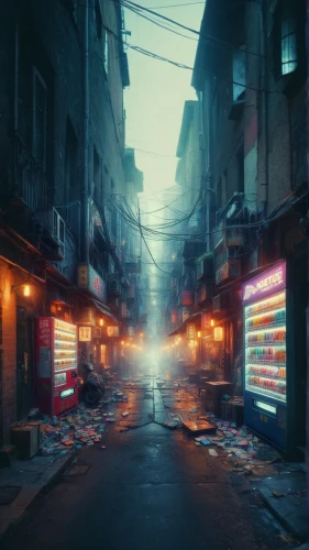 hanoi,kowloon city,istanbul,shanghai,hong kong,kowloon,alley,alleyway,cyberpunk,taipei,lubitel 2,ha noi,vietnam,chongqing,grand bazaar,vapor,slum,souk,blind alley,busan night scene