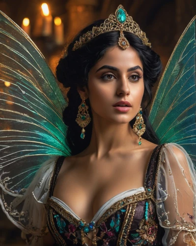 aditi rao hydari,fairy queen,radha,indian girl,fairy peacock,indian bride,bollywood,arabian,indian woman,indian,persian,deepika padukone,east indian,fairy tale character,faery,rosa 'the fairy,pooja,fantasy portrait,indian girl boy,fantasy woman,Photography,General,Fantasy