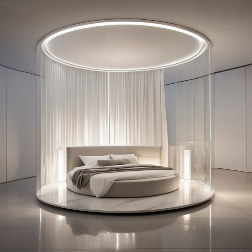 canopy bed,modern room,contemporary decor,floor lamp,interior modern design,modern decor,ceiling light,sleeping room,interior design,ceiling lighting,wall lamp,ceiling fixture,bedroom,led lamp,ceiling lamp,interior decoration,white room,search interior solutions,chaise lounge,great room,Photography,General,Realistic