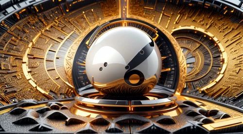 parabolic mirror,astronomical clock,golden egg,clockmaker,cinema 4d,stargate,3d bicoin,cryptocoin,chronometer,spacecraft,random access memory,fractal design,space capsule,crown render,golden scale,watchmaker,grandfather clock,mechanical watch,vault,crystal egg