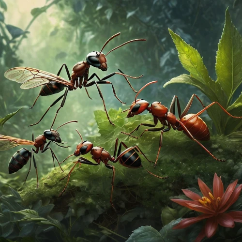 ants,ant,insects,mantidae,dengue,wasps,ants climbing a tree,fire ants,carpenter ant,insects feeding,malaria,black ant,bugs,madagascar,stingless bees,red bugs,cuckoo wasps,mantis,mosquitoes,swarm,Conceptual Art,Fantasy,Fantasy 05