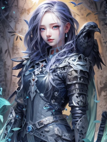 raven girl,crow queen,raven bird,corvidae,fantasy portrait,dark angel,black raven,winterblueher,archangel,raven,corvus,female warrior,3d crow,dark elf,fantasy art,fantasy warrior,raven rook,harpy,ice queen,raven's feather