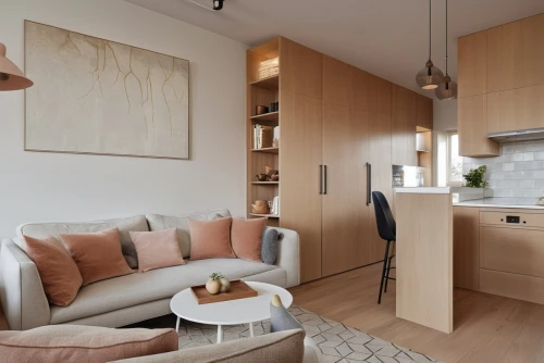 shared apartment,an apartment,scandinavian style,modern kitchen interior,apartment,modern decor,modern room,contemporary decor,modern kitchen,kitchen design,home interior,smart home,modern minimalist kitchen,kitchenette,kitchen interior,interior modern design,modern style,apartment lounge,sky apartment,kitchen-living room,Photography,General,Realistic