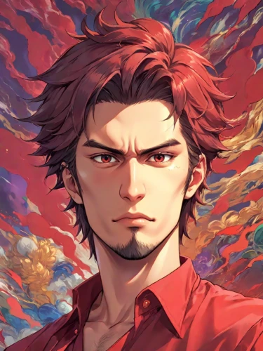 red earth,red bird,crimson,portrait background,red sand,angry man,red summer,on a red background,phoenix,persona,cg artwork,red background,hawks,steam icon,autumn icon,red chief,edit icon,maple leaf red,cebu red,game illustration,Digital Art,Anime