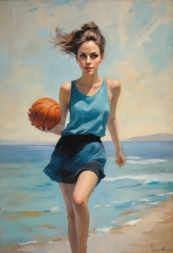 touch football (american),little girl in wind,touch football,running back,little girl running,female runner,sports girl,football player,oil painting,beach sports,woman playing,young woman,carol m highsmith,carol colman,girl walking away,playing football,oil painting on canvas,girl with a wheel,woman walking,girl in a long,Digital Art,Impressionism