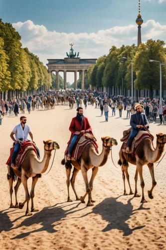 brandenburger tor,french tourists,brand front of the brandenburg gate,camel caravan,berlin germany,tuileries garden,brandenburg gate,camel train,bremen town musicians,police berlin,camelride,our berlin,camels,travel insurance,currywurst,sanssouci,champ de mars,sand sculptures,chariot racing,cultural tourism,Photography,General,Realistic