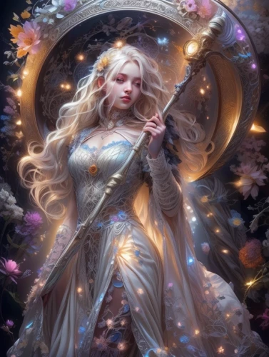 fantasy portrait,star mother,zodiac sign libra,elsa,fantasy picture,rapunzel,libra,rosa 'the fairy,white rose snow queen,the snow queen,fairy galaxy,fantasy art,aurora,the enchantress,cg artwork,elven flower,andromeda,faerie,fantasia,fantasy woman