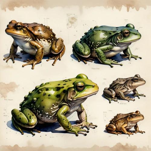 amphibians,frogs,tree frogs,bull frog,beaked toad,boreal toad,kawaii frogs,frog gathering,bullfrog,frog background,cane toad,amphibian,wood frog,frog,limb males,litoria fallax,green frog,common frog,frog king,jazz frog garden ornament,Illustration,Paper based,Paper Based 07