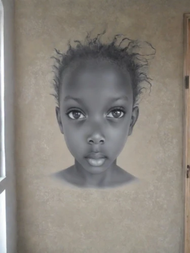 chalk drawing,charcoal drawing,pencil art,wall painting,wall art,girl drawing,charcoal pencil,oil painting on canvas,charcoal,child portrait,african art,girl portrait,mural,khokhloma painting,graphite,wall decoration,wall paint,mystical portrait of a girl,oil on canvas,graffiti art