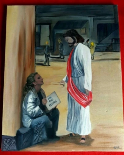 church painting,samaritan,man praying,contemporary witnesses,the annunciation,bible pics,khokhloma painting,jesus christ and the cross,sermon,son of god,praying woman,dispute,oil on canvas,oil painting on canvas,woman praying,boy praying,jesus child,proposal,way of the cross,prophet