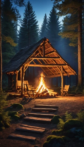 campfire,campfires,camp fire,campsite,log cabin,small cabin,the cabin in the mountains,log fire,campground,lodge,fireside,log home,summer cottage,camping,cabin,tent at woolly hollow,fire place,fireplace,firepit,campers,Photography,General,Realistic