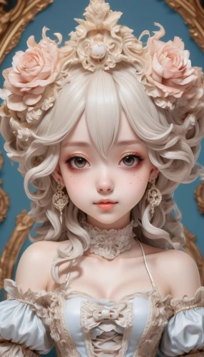 porcelain dolls,painter doll,artist doll,doll's facial features,female doll,porcelain rose,rococo,doll figure,porcelain doll,tumbling doll,doll looking in mirror,cloth doll,dollhouse accessory,designer dolls,eglantine,vintage doll,baroque angel,porcelaine,marionette,doll kitchen