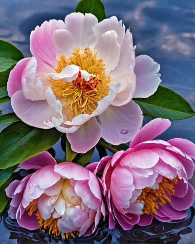 pink water lilies,water lotus,lotus flowers,pink water lily,lotus on pond,chinese peony,lotuses,sacred lotus,common peony,water lilies,peony pink,white water lilies,pink peony,water lily flower,peony,lotus blossom,peonies,pond lily,flower of water-lily,lotus flower,Photography,General,Realistic