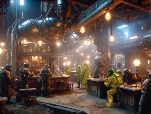 foundry,industries,the market,factories,heavy water factory,the pied piper of hamelin,distillation,refinery,the production of the beer,steelworker,metallurgy,shipyard,castle iron market,industry,fallout4,merchant,industrial plant,marketplace,mining facility,vendors