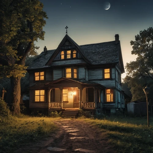 witch's house,lonely house,witch house,little house,abandoned house,old home,old house,house silhouette,creepy house,ancient house,the haunted house,country cottage,doll's house,summer cottage,new england style house,beautiful home,house in the forest,house,haunted house,wooden house,Photography,General,Realistic