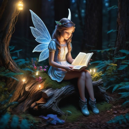 little girl fairy,little girl reading,child fairy,faerie,faery,children's fairy tale,fairy,fantasy picture,magic book,fairies aloft,fairies,fairy tale character,mystical portrait of a girl,child with a book,fae,fairy tales,fairytales,fantasy art,fairy forest,fairy tale,Photography,Artistic Photography,Artistic Photography 02