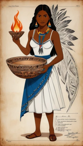 polynesian girl,pocahontas,warrior woman,shamanism,aborigine,shamanic,zoroastrian novruz,the american indian,pachamama,moana,woman holding pie,indigenous painting,american indian,guatemalan,maya civilization,amerindien,inca dove,axum,aztecs,chief cook,Unique,Design,Blueprint