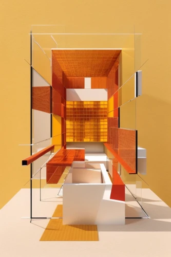 cube surface,room divider,cubic house,cubic,isometric,computer art,glass blocks,plexiglass,archidaily,glass facade,cinema 4d,vitrine,orange,aperol,structural glass,cubes,pixel cube,glasswares,glass tiles,thin-walled glass