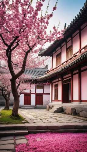 plum blossoms,asian architecture,the cherry blossoms,hanok,sakura blossom,sakura trees,japanese sakura background,cherry blossom japanese,sakura blossoms,sakura tree,japanese cherry trees,cherry blossom tree,japanese cherry blossoms,japanese cherry blossom,cherry blossoms,pink cherry blossom,blossom tree,japanese architecture,cherry blossom festival,sakura background,Photography,General,Realistic