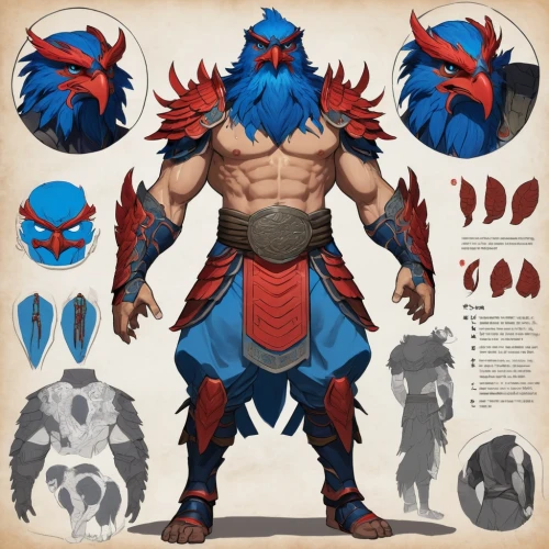 garuda,patung garuda,male mask killer,dragon design,phoenix rooster,sky hawk claw,fantasy warrior,gear shaper,male character,strawberries falcon,butomus,wind warrior,griffon bruxellois,drago milenario,scarlet macaw,concept art,rooster head,macaw,barbarian,light red macaw,Unique,Design,Character Design