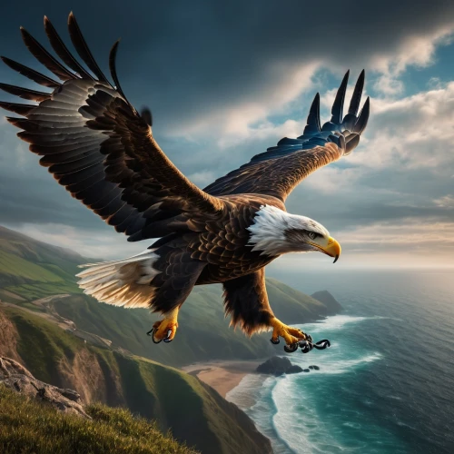 sea head eagle,american bald eagle,bald eagle,sea eagle,giant sea eagle,bald eagles,eagle,african eagle,eagles,african fishing eagle,of prey eagle,eagle eastern,sea hawk,steller's sea eagle,white tailed eagle,flying hawk,mountain hawk eagle,bird of prey,white-tailed eagle,fish eagle,Photography,General,Fantasy