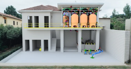 heat pumps,sewage treatment plant,model house,3d rendering,waste water system,hydropower plant,combined heat and power plant,scale model,wastewater treatment,rotary elevator,syringe house,house with caryatids,roman villa,miniature house,two story house,doll house,fire fighting water supply,rc model,dolls houses,batching plant