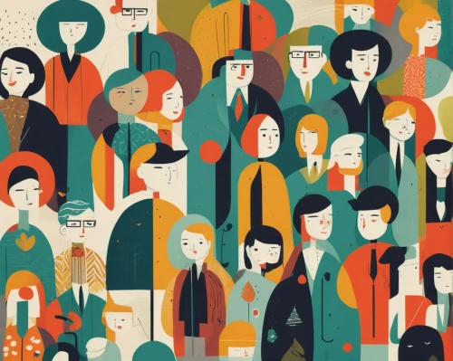 vector people,group of people,peoples,the integration of social,women in technology,audience,seven citizens of the country,villagers,crowd of people,collective,people characters,people,women's network,inclusion,kids illustration,crowds,plant community,retro cartoon people,crowded,book illustration,Illustration,Vector,Vector 08