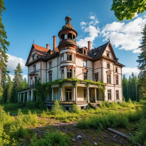 abandoned house,fairy tale castle,fairytale castle,victorian house,abandoned place,house in the forest,abandoned places,victorian,wild west hotel,house in the mountains,house in mountains,frederic church,ghost castle,country house,abandoned,old house,mansion,chateau,abandoned building,montana,Photography,General,Realistic