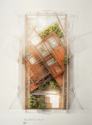 cubic house,isometric,lattice windows,building honeycomb,hanging houses,lattice window,honeycomb structure,structural glass,frame house,double exposure,glass facade,wireframe,kirrarchitecture,japanese architecture,cubic,cube house,3d rendering,eco-construction,glass facades,glass pyramid